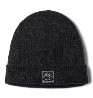 Columbia Whirlibird Cuffed Beanie, Black/Graphite Marled, One Size, 1911321011Bck,GrtMrldO/S