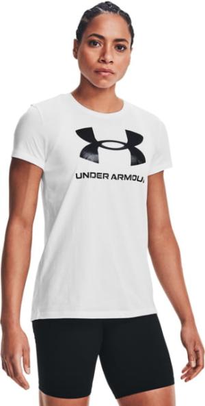 Under Armour Sportstyle Graphic Short Sleeve T-Shirt - Women's, White, Extra Large, 1356305102XL