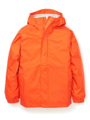 Marmot PreCip Eco Jacket - Kid's, Flame, Medium, 41000-9317-M