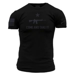 Grunt Style Come and Take It 2A Edition T-Shirt - Men's, Black, Medium, GS3886-M