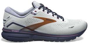 Brooks Ghost 15 Running Shoes - Women's, Wide, Spa Blue/Neo Pink/ Copper, 9.0, 1203801D492.090