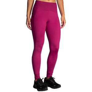 Brooks Momentum Thermal Tight - Women's, Dk Mauve, Large, 221501668.035