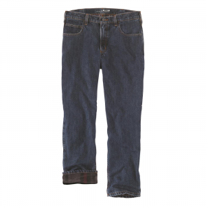 Carhartt Men's Relaxed Fit Flannel-lined Jeans