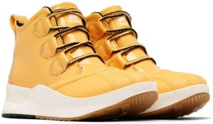 Sorel Out N About III Classic Wp Sneakers - Women's, Yellow Ray/Sea Salt, 8.5, 1951331-765-8.5