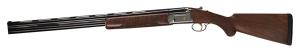 Bettinsoli USA BOST122822 Omega Steel 12 Gauge 28 in 3 in 2rd, Stainless Waterfowl Engraved Rec, Blued Barrel, Walnut Fixed Comb Stock, Includes 5 Chokes