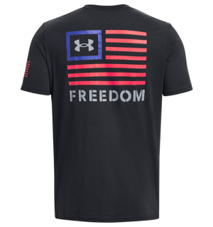 Under Armour Men's Freedom Banner Short-Sleeve Casual Shirt - Black 3XL