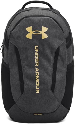 Under Armour Ua Hustle 6.0 Backpack, Black Full Heather/black - 1384672005OSFM