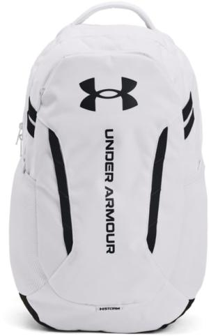 Under Armour Ua Hustle 6.0 Backpack, White/white/black - 1384672100OSFM