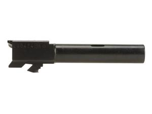Glock Factory Barrel Glock 19C 9mm Luger 1 in 9.84 Twist 4.02" Carbon Steel Matte with Compensator - 118146"