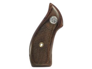 Smith & Wesson Factory Grips S&W J-Frame Round Butt Checkered Dymondwood - 199276