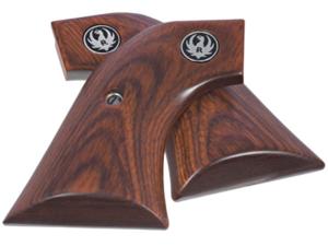 Ruger Factory Grips Ruger New Blackhawk, Vaquero, New Single Six Models No Internal Lock Rosewood - 538985