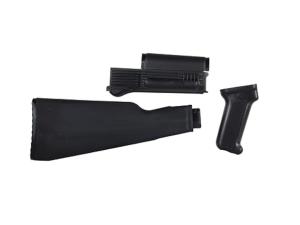 Arsenal, Inc. Complete Buttstock and Handguard Set Intermediate Length AK-47 Milled Receivers Polymer - 489876