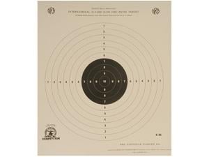 NRA Official International Pistol Target B-35 25 Yard Free Pistol Paper Package of 100 - 515849