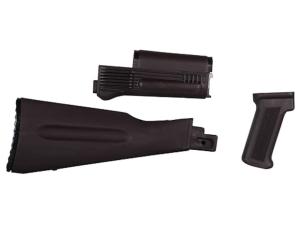 Arsenal, Inc. Complete Buttstock and Handguard Set Warsaw Pact Length AK-47, AK-74 Stamped Receivers Polymer - 574324