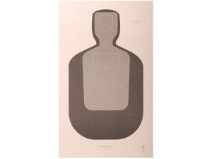 NRA Official Training and Qualification Target Law Enforcement TQ-20 12 x 20" Paper Package of 100 - 779868"