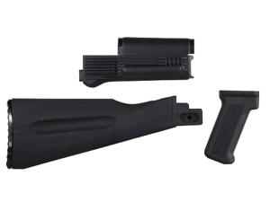 Arsenal, Inc. Complete Buttstock and Handguard Set Warsaw Pact Length AK-47, AK-74 Stamped Receivers Polymer - 976900