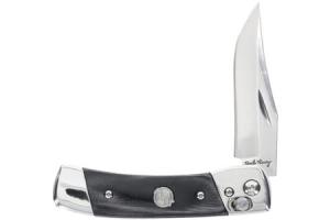 UNCLE HENRY PLB5 SMOKEY PIVOT LOCK KNIFE 2.9' BLADE  WOOD LAMINATE HANDLE