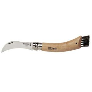 Opinel No.08 Stainless Steel Mushroom 3 inch Folding Knife - Beech