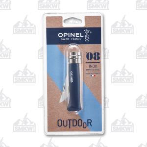 Opinel No.08 Colorama Deep Blue (Clam Pack)