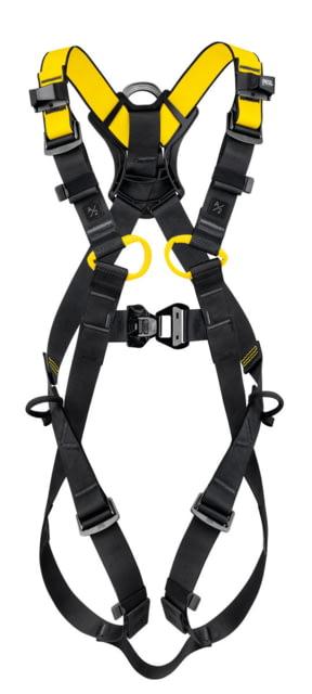Petzl Newton International Harness, Black/ Yellow, 2, C073BA02