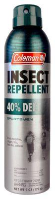 Coleman 40%  DEET Sportsmen Aerosol Insect Repellent
