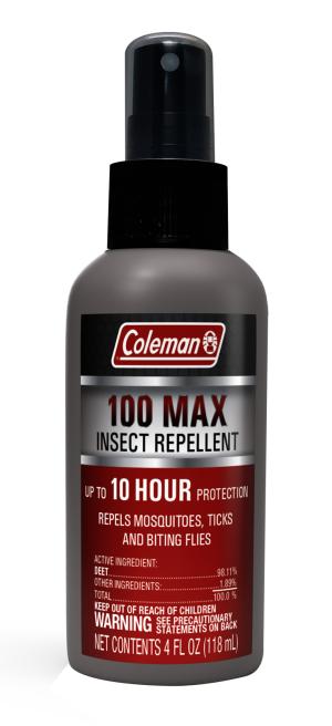 Coleman 100 Max Pump Insect Repellent - 4 oz