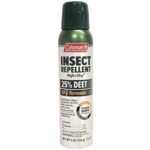 Coleman High & Dry Insect Repellent 4oz - 25% Deet