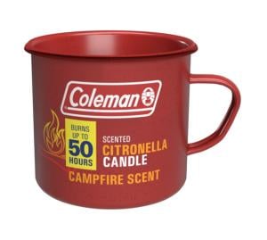 Coleman Tin Mug Scented Citronella Candle