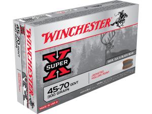 Winchester Super-X Ammunition 45-70 Government 300 Grain Jacketed Hollow Point - 520572