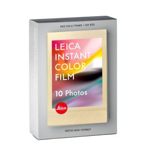 Leica Instant Color Film Single Pack 10 Exposures (Neo Gold Frame)