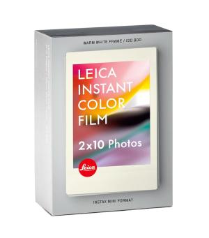 Leica Instant Color Film Duo Pack 20 Exposures (Warm White Frame)