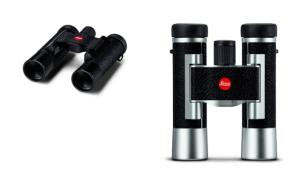 Leica Ultravid 10x20mm Roof Prism Compact Binoculars, Leather, Black, 40607