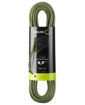 Edelrid Swift Protect Pro Dry 8.9mm Rope, Night/Green, 60m, 712890600220