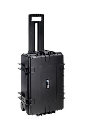 B&W International Type 6700 Black Outdoor Case With Si Foam, Black, Large 6700/B/SI