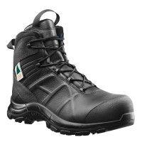 HAIX Black Eagle Safety 55 Mid, Side-Zip, Women's Boots, Black, 8 Medium, 620013M-8