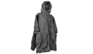 Mil-Tec by Sturm Ripstop Wet Weather Poncho - Unisex, Black, OSFM, 10630002