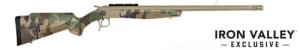 Connecticut Valley Arms Scout TD 44 Mag 22" Fde Woodlnd Camo Ivs Exclu CR4839S