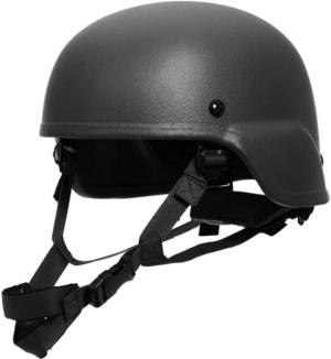 Ace Link Armor Mich Ballistic Helmet, Black, Medium, B-BH-MCH-BLK-2-M
