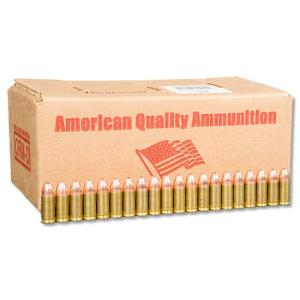 American Quality 9mm Ammunition 250 Rounds FMJ 124 Grain