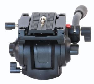Field Optics Research Fluid Video Head, Dual Control, Manfrotto 50mm Plate, FVH-450