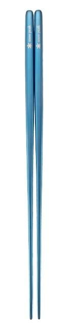 Snow Peak Titanium Chopsticks, Blue, SCT-115-BL