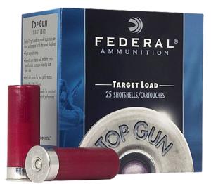 Federal Top Gun Target 12 Gauge Shotshell 250 Rounds 2 3/4" #8 Lead 1 1/8 oz.