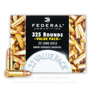22 LR - 36 Grain CPHP - Federal Champion - 3250 Rounds