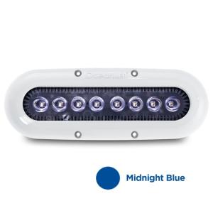 OceanLED X-Series X8, 2300 Fixed Lumens, Midnight Blue LEDs, 012305B