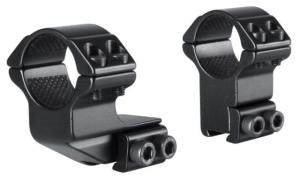 Hawke Sport Optics 2pc 1in. 9-11mm High 1in. Extension Rings, Black HM6163