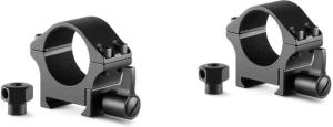 Hawke Sport Optics Professional Steel Rings Weaver 1 Low 2 pc, Black, 23100