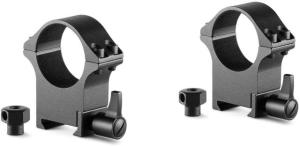 Hawke Sport Optics Professional Steel Rings Weaver 30mm High 2 pc, Black, 23107
