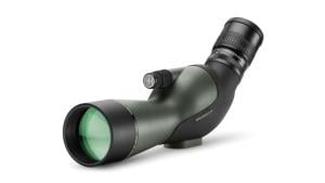 Hawke Sport Optics Endurance ED Compact Spotting Scope, 15-45x60mm, Angled, BAK4, Porro Prism, ED Glass, Fully Multi-Coated, Black/Green, 56194