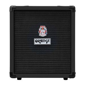 Orange Amps Crush Bass 25 Combo Amplifier with Parametric Mid Control, Cabinet Simulation in Black