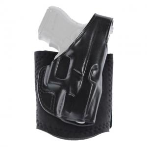Galco Ankle Glove Holster - Right Hand, Black, Thumb Break Retention Strap, Taurus 327/605/94 AG118B